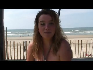 Dutch lola fucks picked up and fucked at the beach