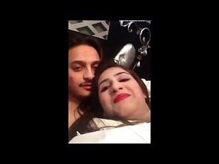 Punjabi nri sexy big boobs pressing in hotel room