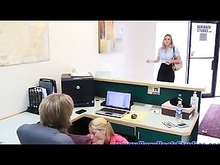Daughter works at step dad S office