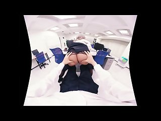 Japanese vr porn the new method of releasing work pressure for office lady