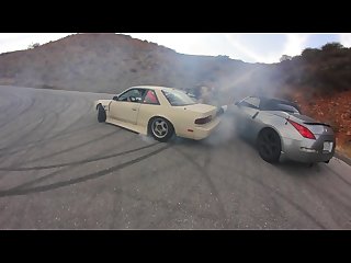 Japanese 240sx gets punished in public
