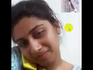 Desi collage girl masturbation on Skype for her boyfriend