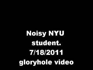 Noisy gloryhole