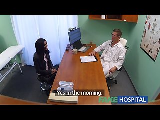 FakeHospital Horny Russian babe strips and fucks her doctor