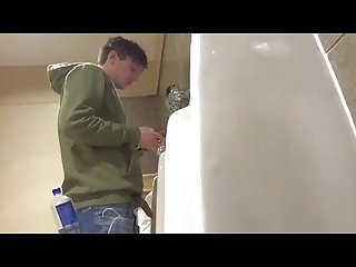 Spy pissing urinal