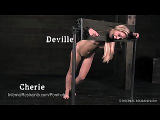 Cherie deville teased and tormented in uncomfortable bondage