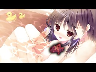 Animegirl bathing heartbeat