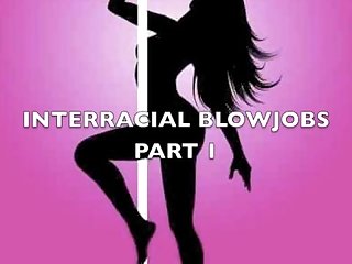 Interracial blowjob part 1