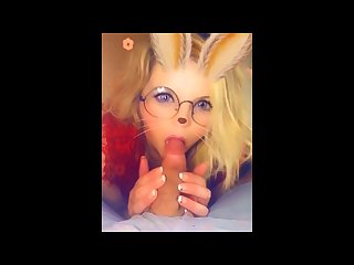 집에서 만든 아마추어 Snapchat 섹시한중년여성 얼굴 POV