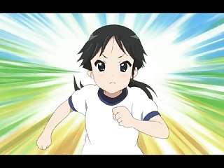 Anime girls running