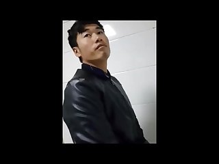 Urinal Spy Chinese guy