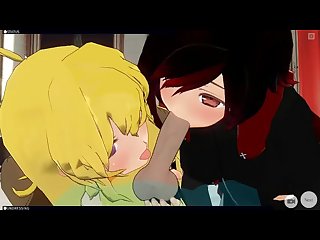 cm3d2 rwby hentai group sex with ruby yang and blake