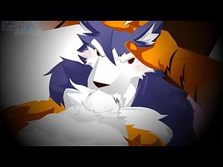 Trident trapped yiff Muscle Wolf do an blowjob to his furry tiger friend