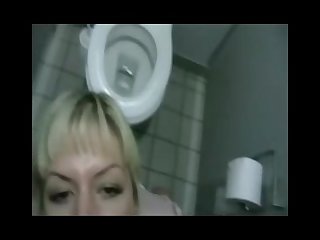 Fucked in a public toilet at the train station