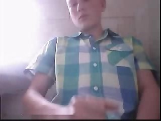 Danish teen boy playing cock on bathroom until sperm chatting in my room