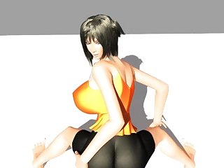 Tkhm3d imouto 3d hentai busty animated gets cum