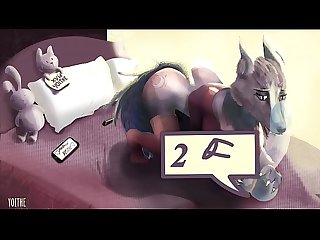God, how this wolf girl swallows a dick blowjob lesson for inexperienced teen she wolf furry..