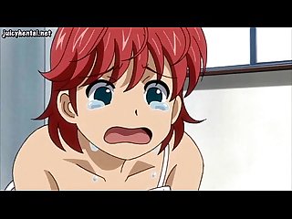Redhead anime chick freting cock