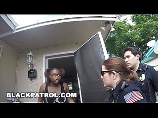 Black patrol police officers maggie green and joslyn respond domestic disturbance call