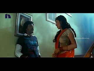 Lakshmi rai in red Saree lawrence and lakshmi rai romantic kanchana movie scenes