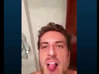 Ex BBB 16 Daniel Manzieri se masturbando na webcam