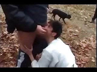 Naughty Wife Gets a Good Outdoor Fuck With 2 Strangers