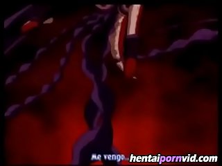 Big boob hentai girl geting fucked by tentacles