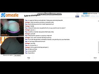another Omegle flash and cum with bbw
