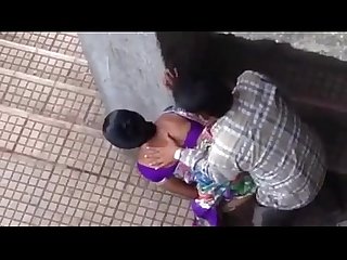 Indian couple caught on camera