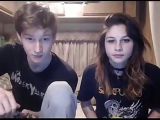 Teen couple enjoying blowjob and fuck seemeliveoncam com