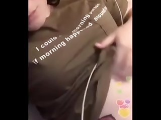 teen girl how her boobs her boyfriend web cam