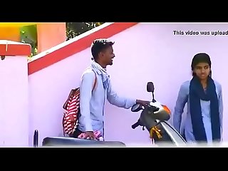 Indian school couple outdoor sex