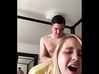 Blondie fucks doggystyle Who is she?