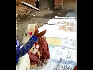 Indian village dirty vouge during marriage ceremony