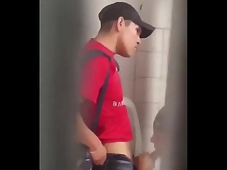 Pinoy cock sucking in public toilet.