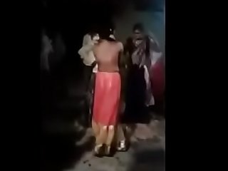 Girl dance in public