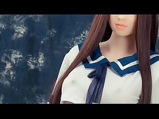 Japanese schoolgirl sex doll for anal and deepthroat