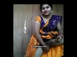 Hot nd sexy married desi bhabhi in saree masturbating her hairy wet pussy with cucumber as dildo on 