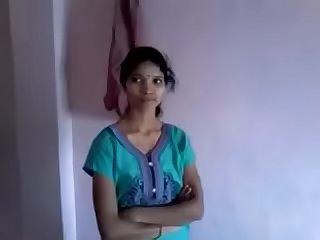 Indian wife showing her body