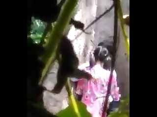 Myanmar spying young couple outdoor sex 14