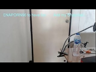 Fuck infont of webcam