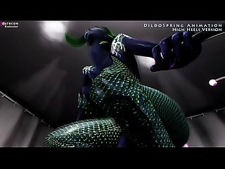 |PMV| Alien Futa Enjoy Large and Deep Anal Sextoy (Komotor Animations)