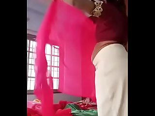 Swathi naidu latest videos while shooting dress change part -6