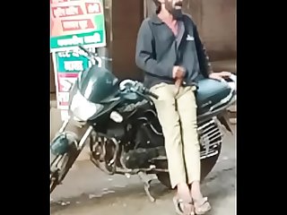 Indian Beggar Masturbating Openly
