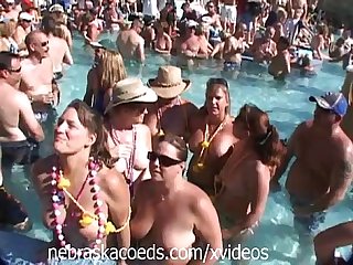 Nudist pool party key west