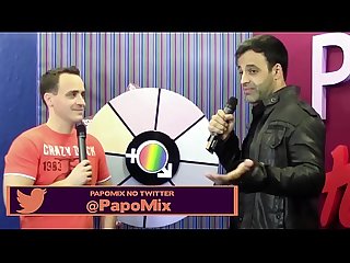 #TBTPapoMix - Ator porn� Rog� Ferro responde as perguntas picantes da roleta do Papo Priv� do..