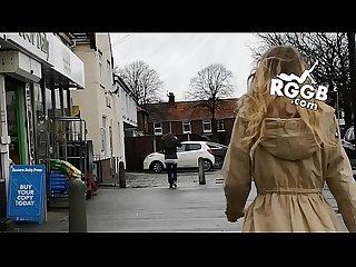RealGirlsGoneBad.com Exclusive! British girl streaks naked in public.