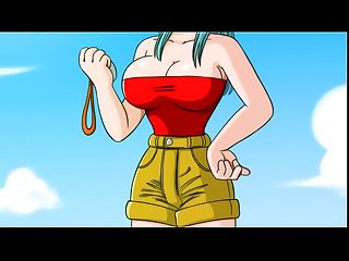 Bulma mit Geschlecht mit mercenary tao dragon Ball