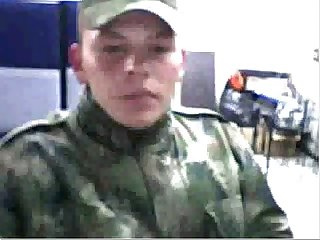 Militar gay por web cam