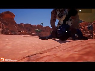 wolf tiger new game WILD LIFE furry animation 3d sex yiff gay animal fantasy tiger wolf monster..